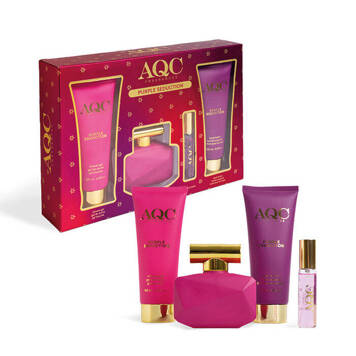 Elegancki zestaw prezentowy kosmetyków dla kobiet Purple Sesuction AQC