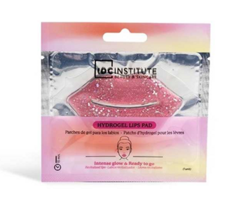 Hydrożelowa brokatowa maska na usta różowa IDC INSTITUTE 6 g