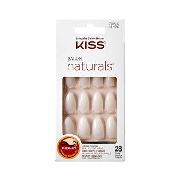 KISS sztuczne paznokcie naturals KSN06 x28 M