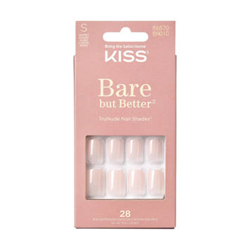 Kiss sztuczne paznokcie Bare but Better S BN01C 