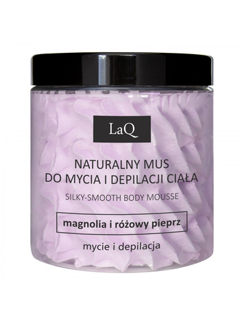 LaQ Kocica Magnolia mus do mycia i depilacji ciała 100 g