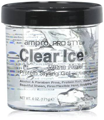 Mocny żel do stylizacji włosów Clear Ice Ampro 171 ml