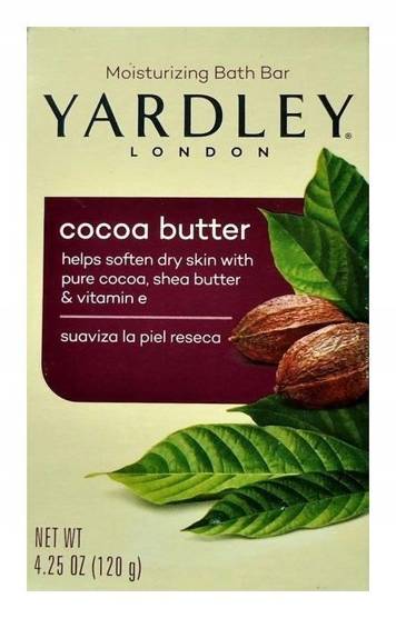 Mydło w kostce Cacao Butter Yardley 120 g