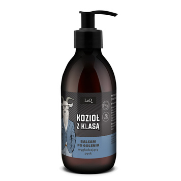 Naturalny wegański balsam po goleniu dla mężczyzn Kozioł z Klasą LaQ 150 ml