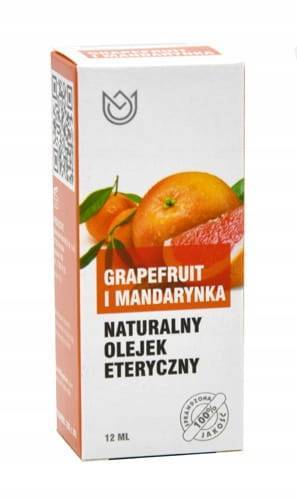 Olejek zapachowy eteryczny Grapefruit i Mandarynka 100% N-A 12 ml