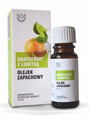 Olejek zapachowy eteryczny Grapefruit z Limetką N-A 12 ml