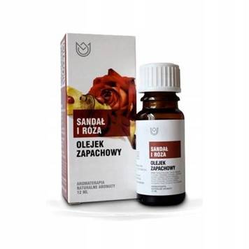 Olejek zapachowy eteryczny Sandał i róża N-A 12 ml