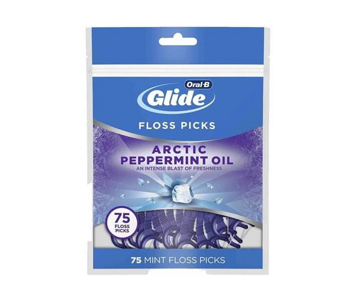 Oral-B Glide Arctic Peppermint Oil nitko-wykałaczki 75 szt.