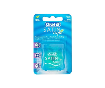 Oral-b SATIN tape taśma dentystyczna 25m miętowa