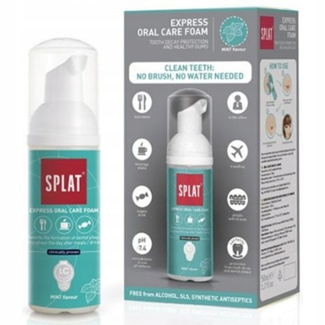 Pianka do jamy ustnej Splat 2 w 1 50 ml