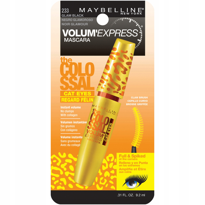 Pogrubiający tusz do rzęs Cat Eyes Maybelline 233