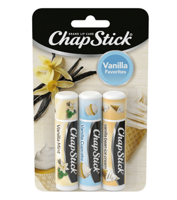 Pomadki Chapstick Vanilla Favorites 3-pak