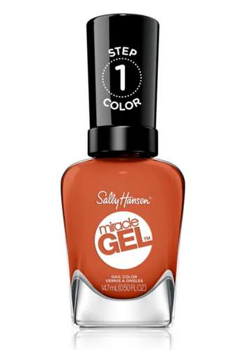 Pomarańczowy lakier Miracle Gel 388 A Hot Minute Sally Hansen 14,7 ml