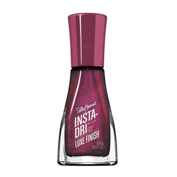 Różowy brokatowy lakier Insta-Dri 66 The Queens Velvet Sally Hansen 9.17 ml