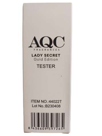 Woda perfumowana tester kosmetyki damskie dla kobiet Lady secret AQC 15ml