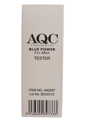 Woda perfumowana tester kosmetyki męskie dla mężczyzn Blue power AQC 15ml