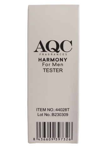 Woda perfumowana tester kosmetyki męskie dla mężczyzn Harmony AQC 15ml
