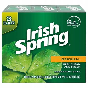 Zestaw mydeł w kostce Irish Spring Original 3 x 106,3 g